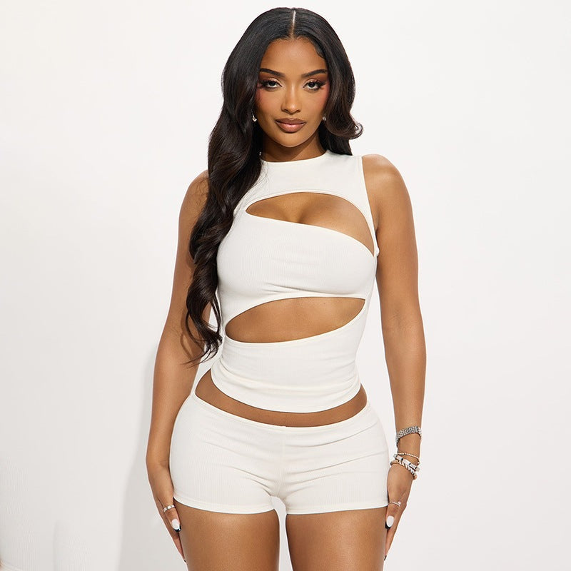 The Elara Asymmetric Cutout Two-Piece