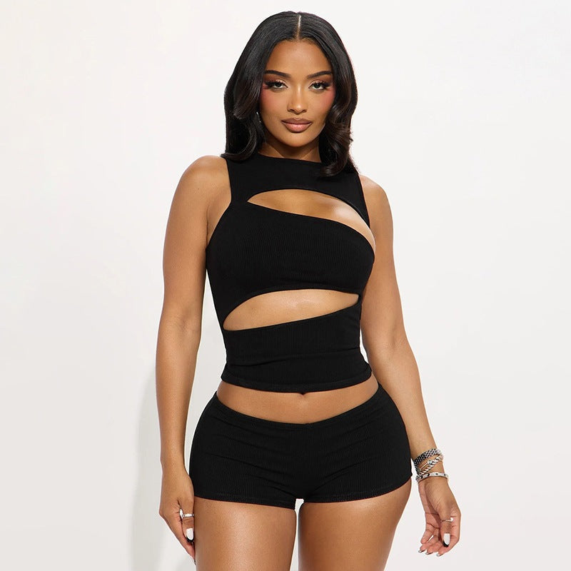 The Elara Asymmetric Cutout Two-Piece