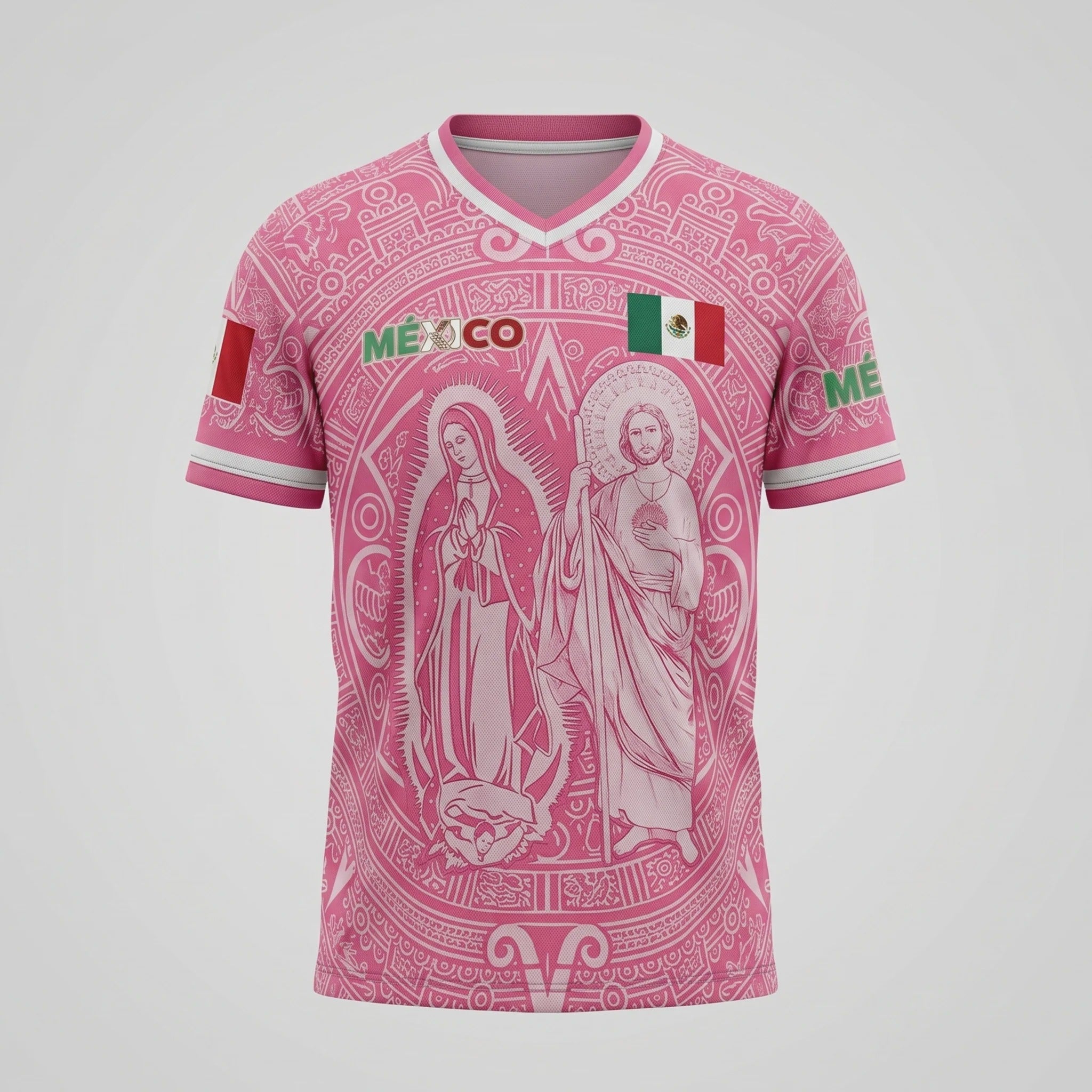 V-neck breathable soccer jersey
