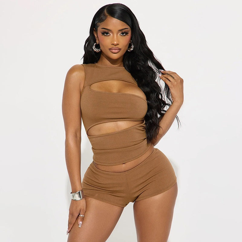 The Elara Asymmetric Cutout Two-Piece