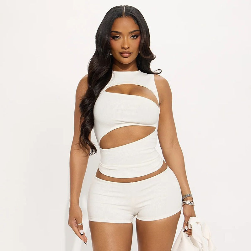 The Elara Asymmetric Cutout Two-Piece