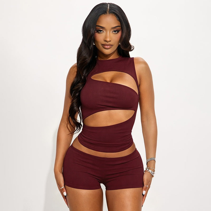 The Elara Asymmetric Cutout Two-Piece