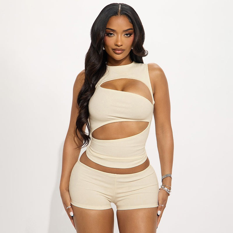 The Elara Asymmetric Cutout Two-Piece