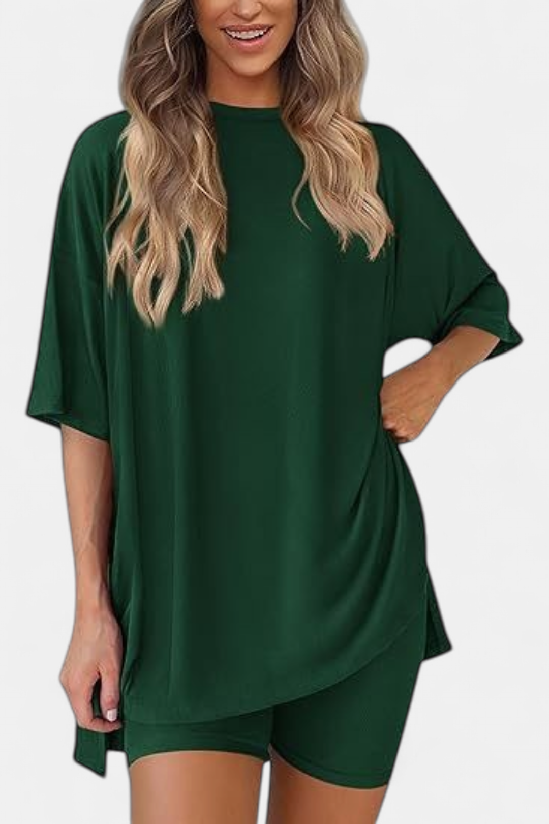 BREEZY™ – Soft Solid Relaxed Pajama Set