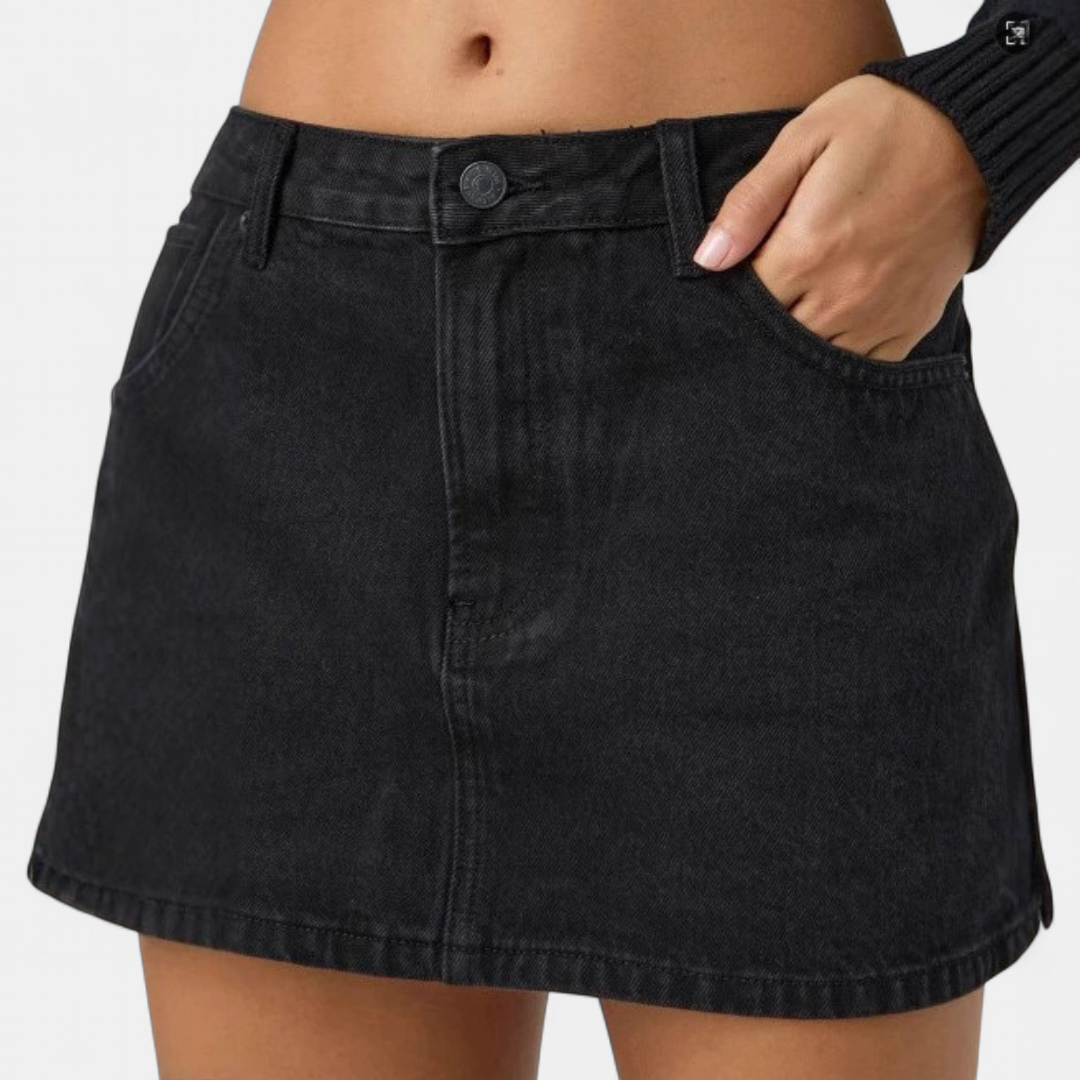 GRACIE™ – Slim Fit Stretch Denim Mini Skirt