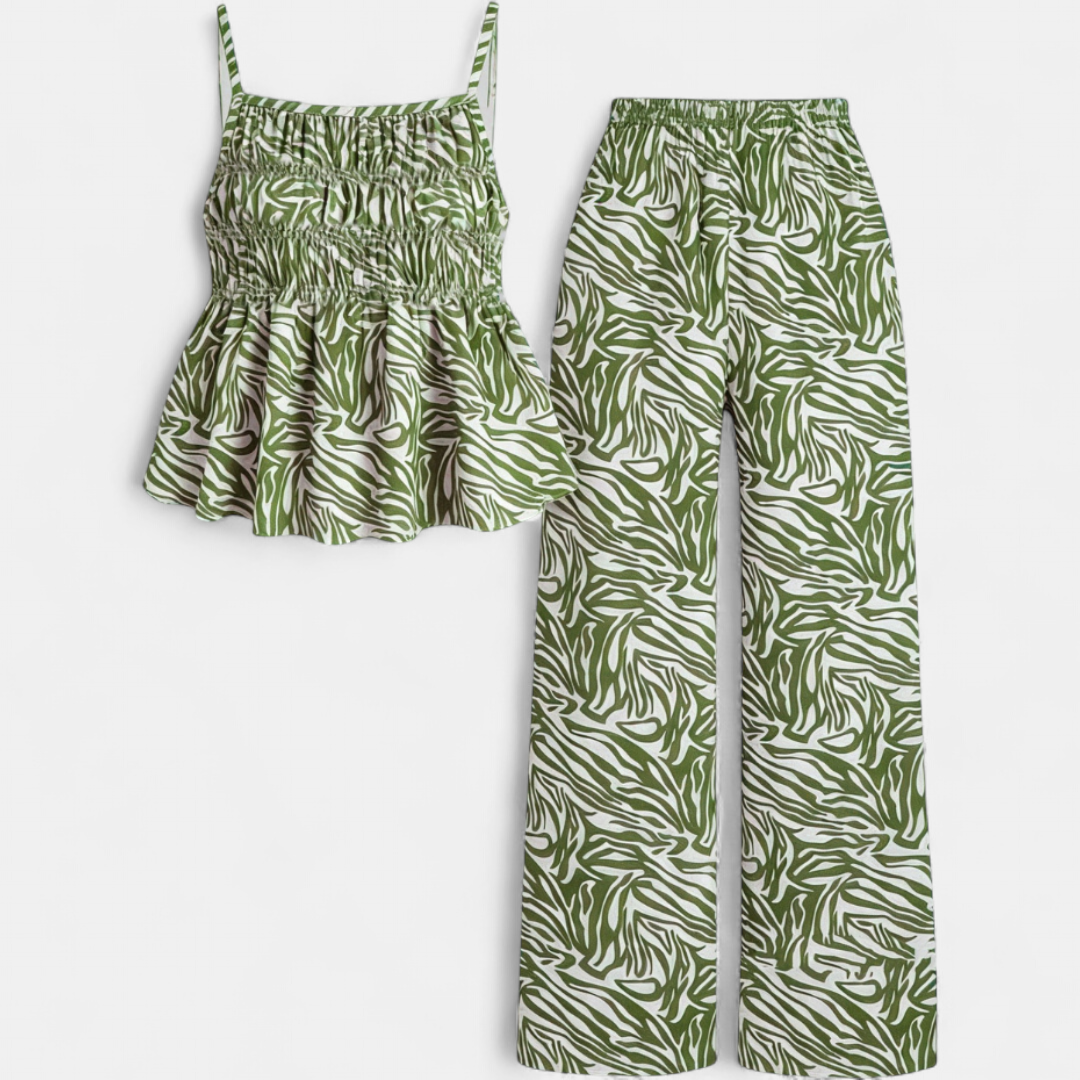 MARLO™ – Breezy Textured Camisole & Wide-Leg Set