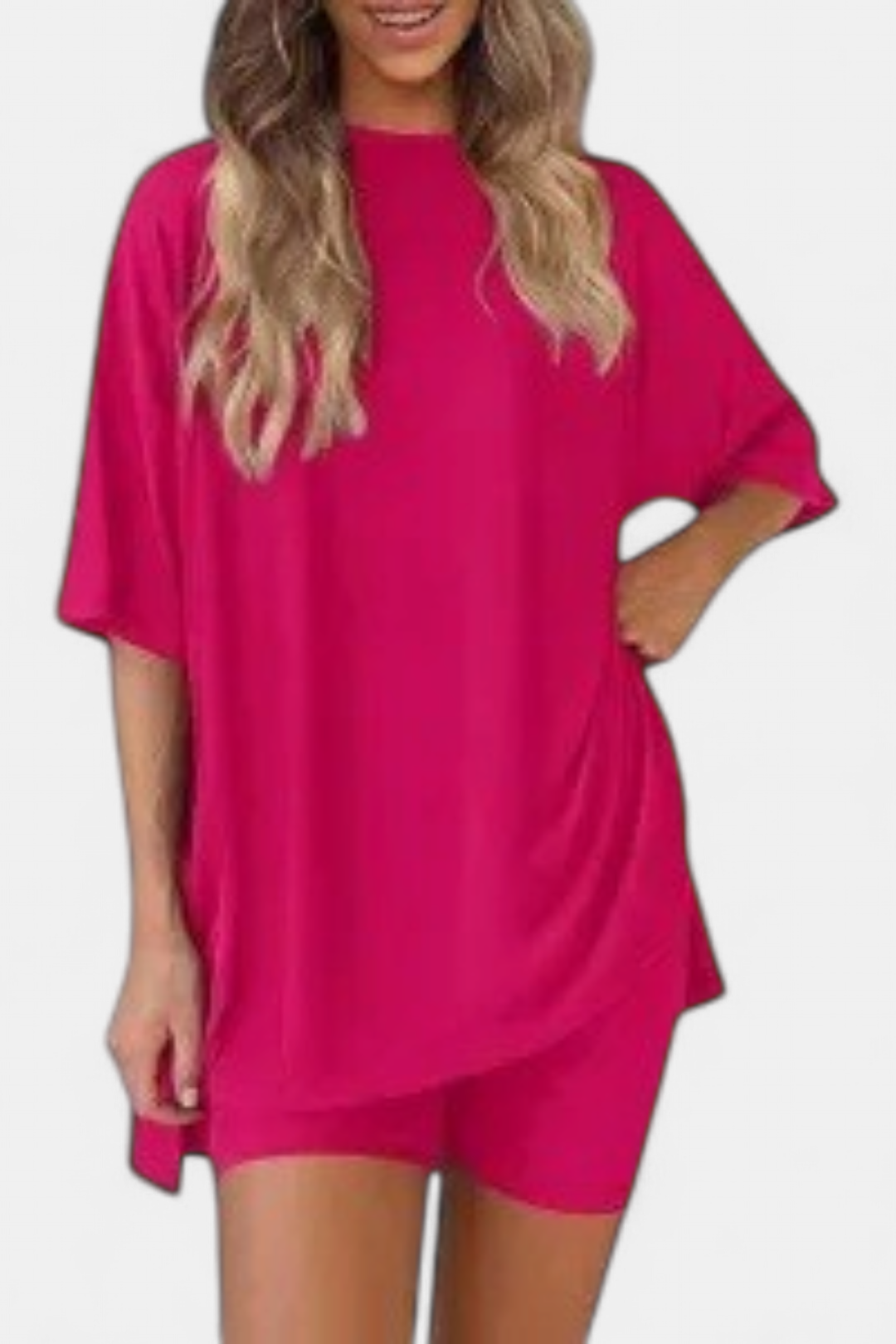 BREEZY™ – Soft Solid Relaxed Pajama Set