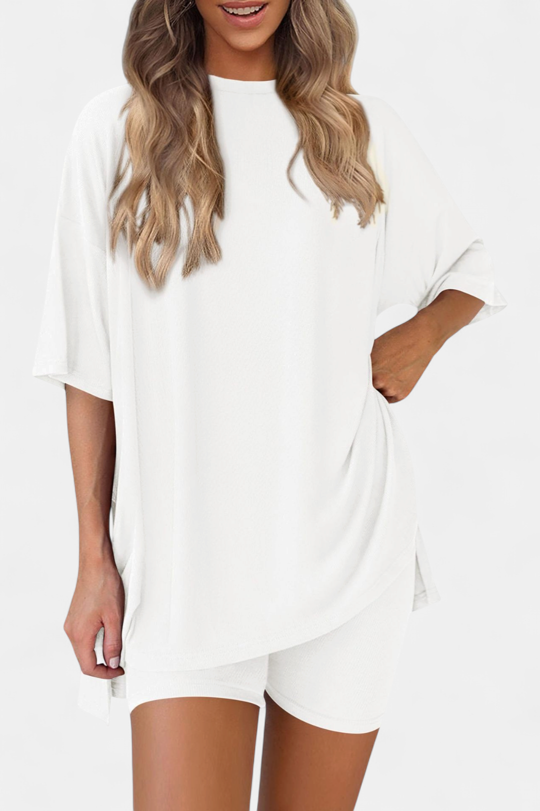 BREEZY™ – Soft Solid Relaxed Pajama Set