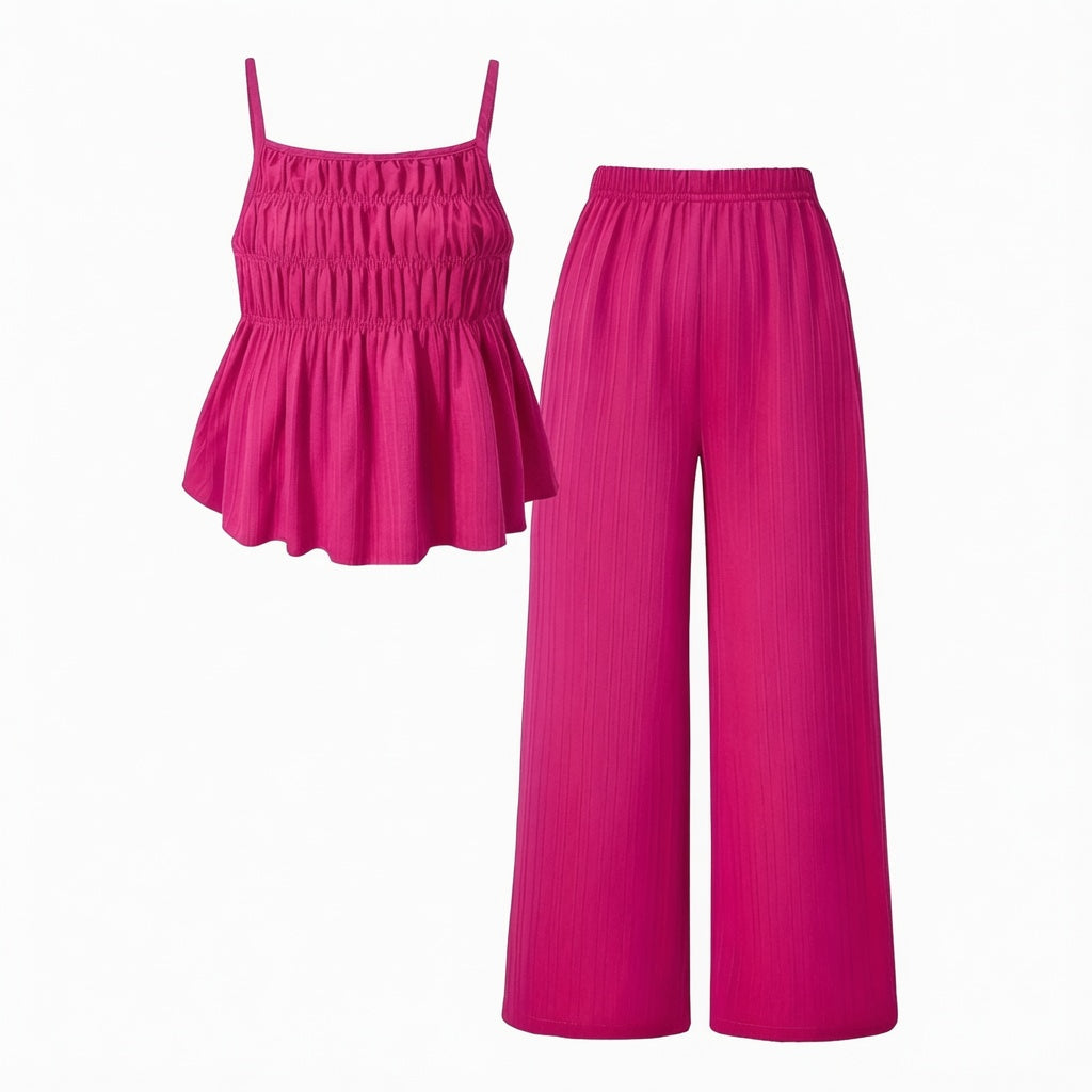 The Elara Pleated Two Piece Set